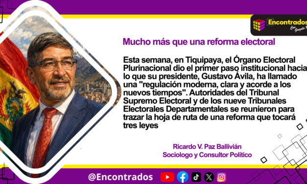 Mucho más que una reforma electoral