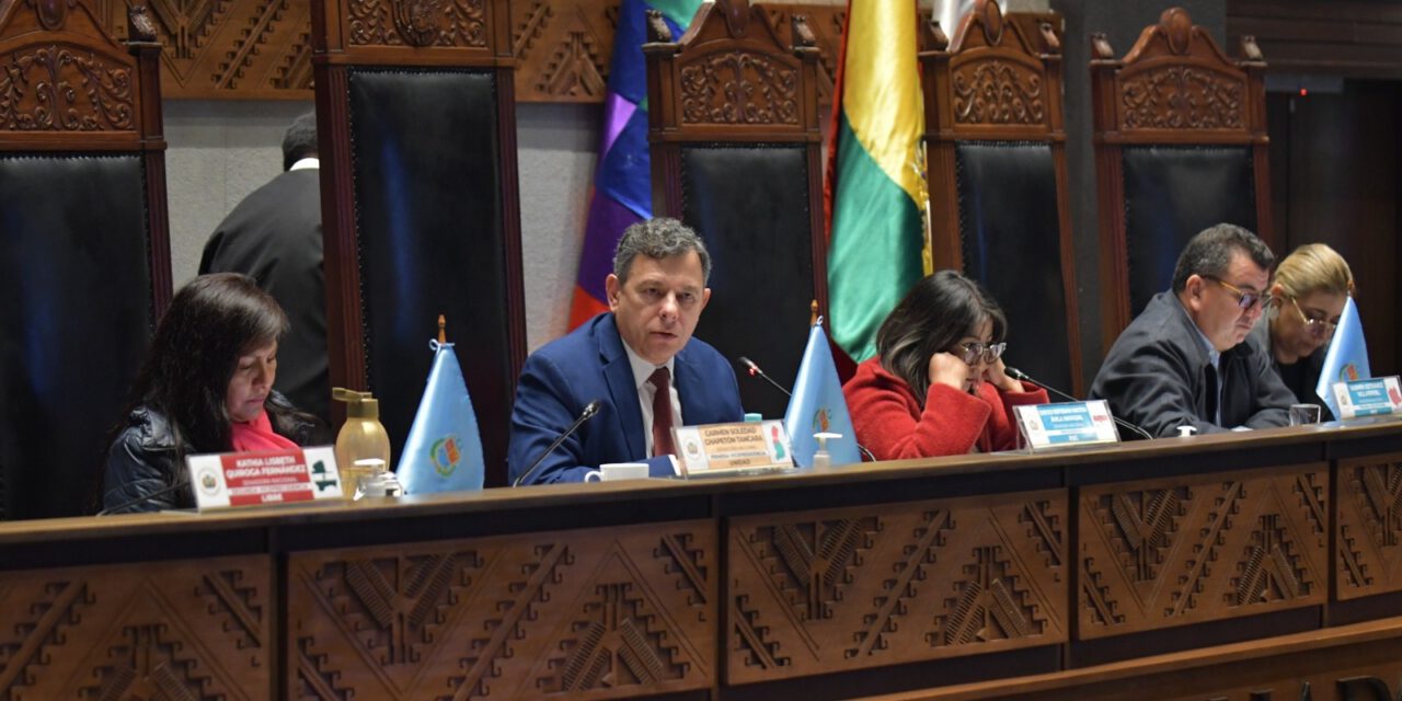 Presidente del Senado y diputado Carlos Alarcón presentan proyecto para una reforma parcial de la Constitución