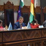 Presidente del Senado y diputado Carlos Alarcón presentan proyecto para una reforma parcial de la Constitución